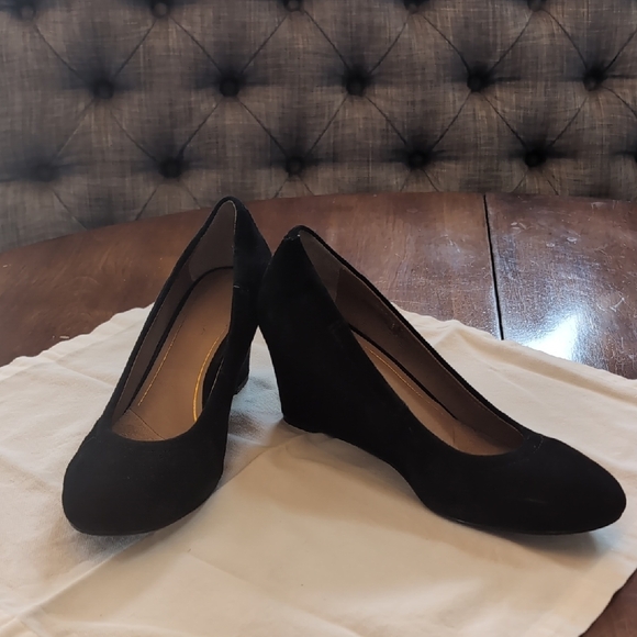 Vionic Shoes - Elegant Vionic Women's Camden Black Wedges